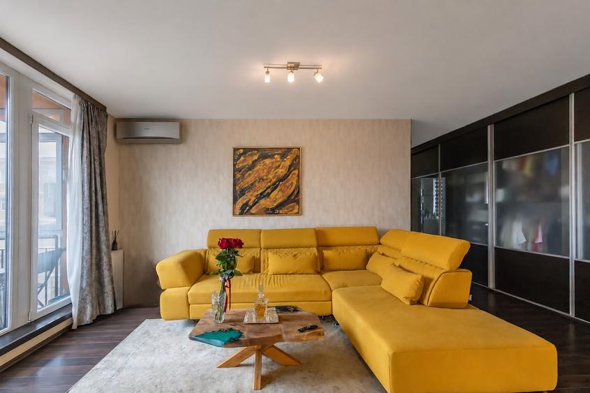 Apartament 2 camere, finisaje lux, complet mobilat si utilat