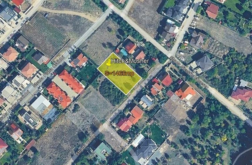 Teren intravilan 1.466 mp Dumbrăvița, utilități la front, lângă Pădurea Verde
