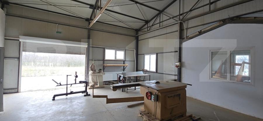 Hala industriala/comerciala, 190 mp, teren 2460 mp, Vulpeni