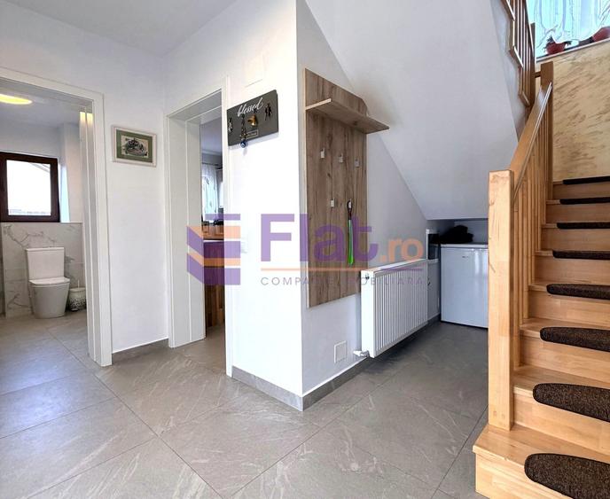 Casă individuală P+E, 5 camere, șemineu, teren 540 mp – Hărman, Brașov
