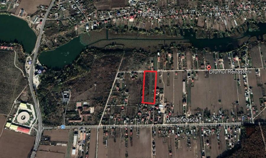 Snagov-Vladiceasca, loturi 1000 mp, intravilan, liber