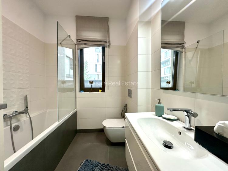Apartament vanzare 2 camere Sos. Nordului | Grădină 37mp | mobilat lux - 8