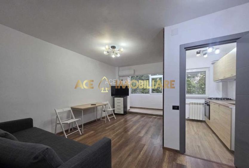 Garsoniera de inchiriat | Basarabia | Metrou | Boiler | Zona Verde | Renovat