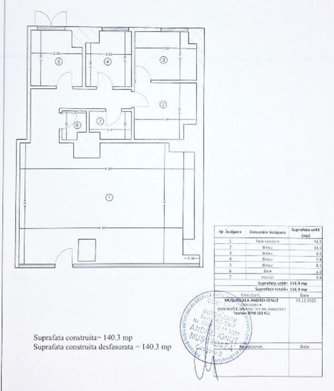 Spațiu comercial 117mp, Victoriei - Titulescu