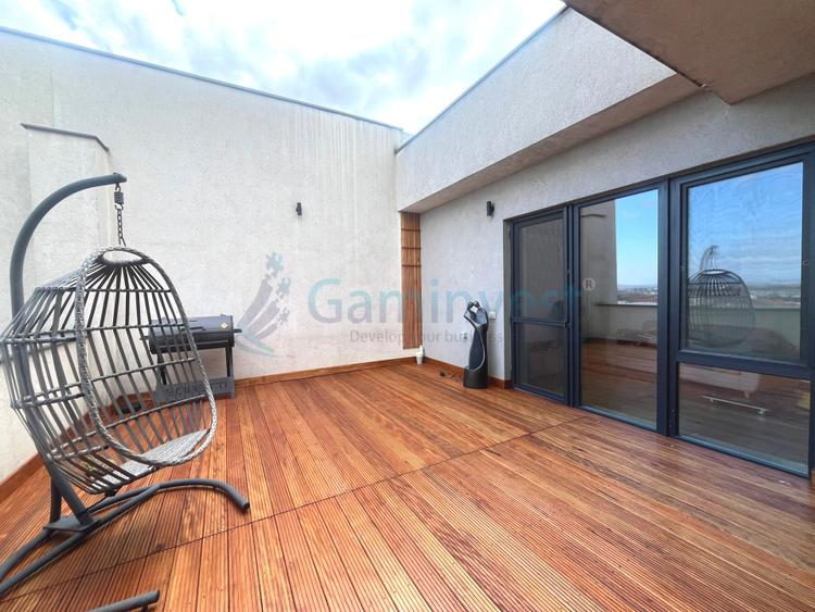 Penthouse de inchiriat in Oradea, cu 4 camere si terasa in zona centrala