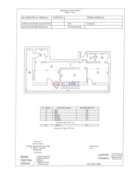 Palazu Mare- Apartament 3 camere| Parcare acoperită | Priveliște Lac | - 3