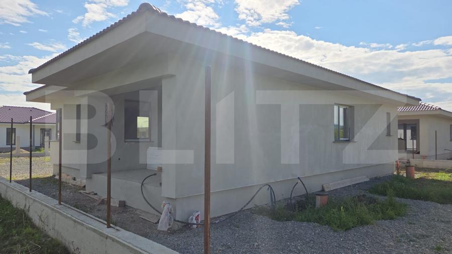 Casă de vânzare – Zona Aerodrom Bistrița | Proiect modern, semifinisat | 120 mp