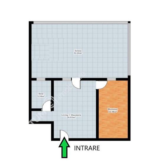 Penthouse cu 2 camere terasa si loc de parcare Calea Surii Mici Sibiu