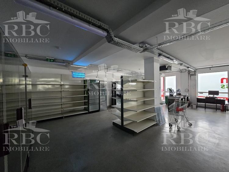 Spatiu comercial 383 mp cu depozit si parcare Marasti