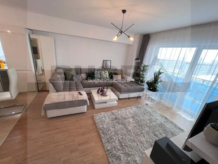 Apartament de 2 camere modern, 50mp, view panoramic, zona Iulius Mall