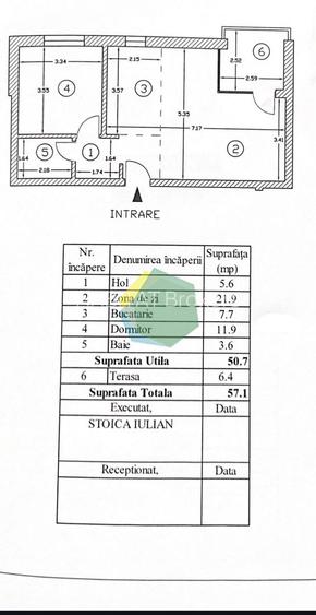 Apartament 2 camere – Central Otopeni /23 August - 9