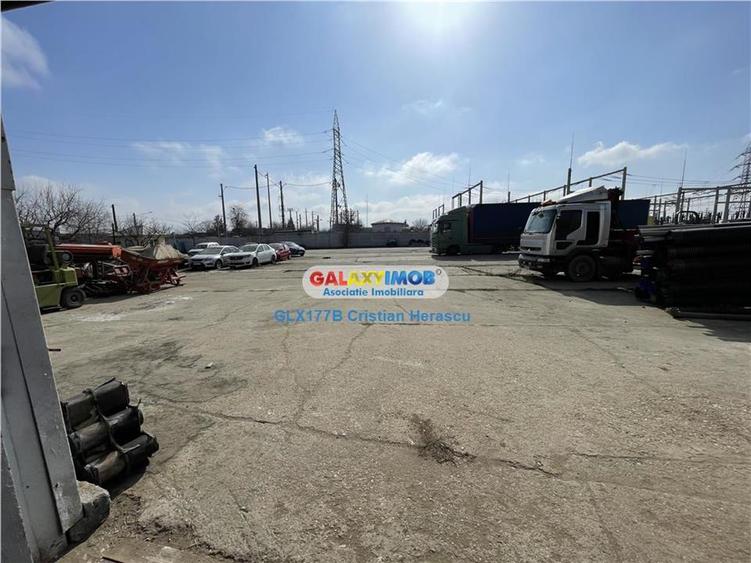 Hala 400 mp Pod Rulant 2T Birouri 100 mp Platforma Betonata 2500 mp