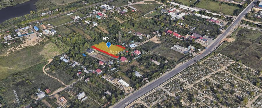 Teren intravilan st 3674 mp langa Drumul de Centura - 3