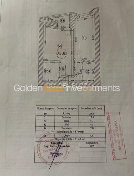 Apartament 2 camere complet mobilat 102 The Address - 8
