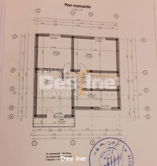 BÂRNOVA - Casă individuală P+M+POD, 145 mp + 789 mp teren