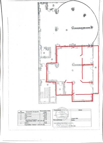 Centru - Bd. Mamaia , spatiu IDEAL BIROURI in cladire reprezentativa , 240 mp.