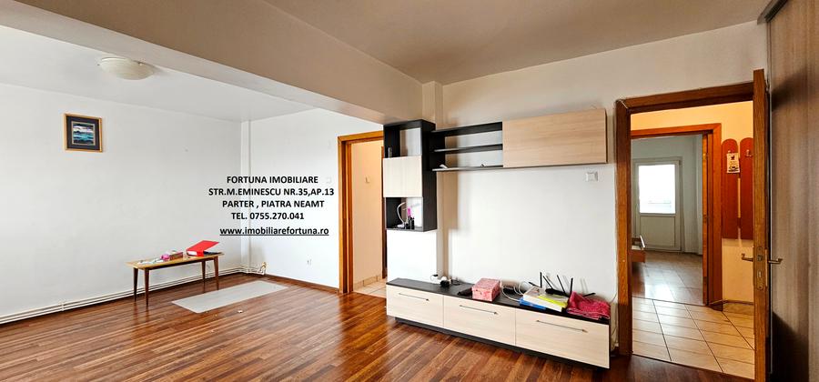 Apartament 3 camere, 2 locuri parcare, view spectaculos, zona Calea Romanului