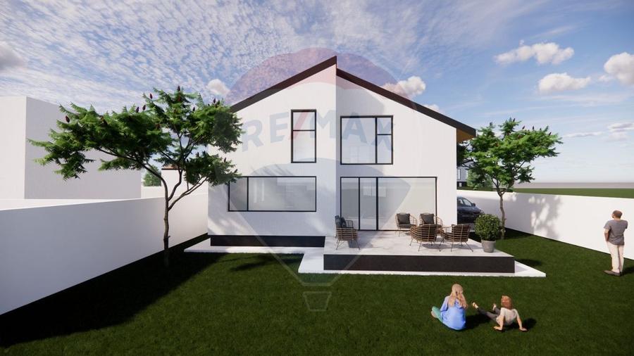Vilă plan stradal cu 6 camere de vânzare  Balotesti