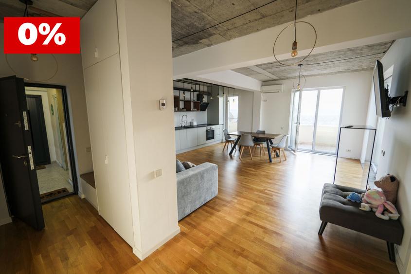 Apartament tip penthouse 3 camere cu priveliște