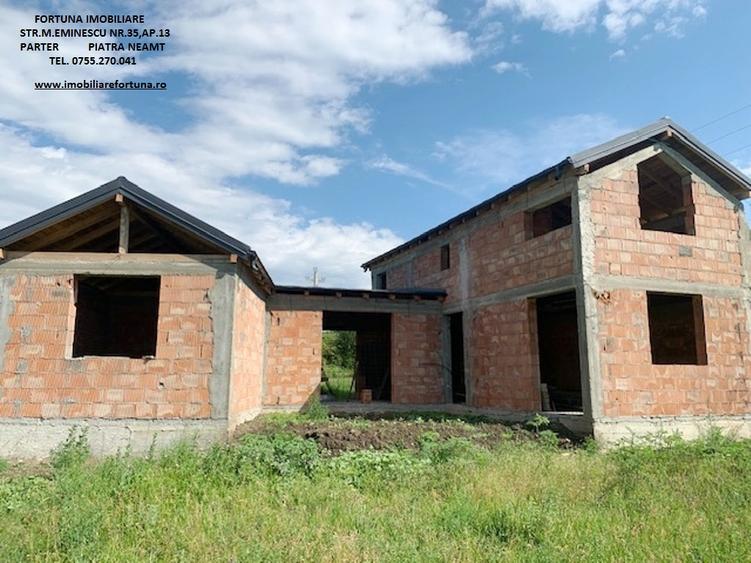 Casa P+M la rosu,intravilan Piatra Neamt, zona Darmanesti