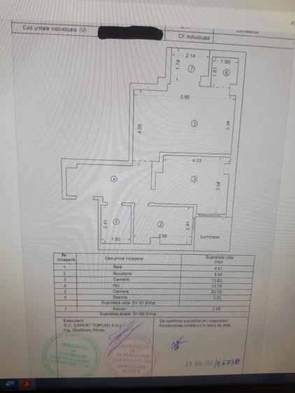 Compozitori lidl-apartament 2 camere decomandat finisat modern