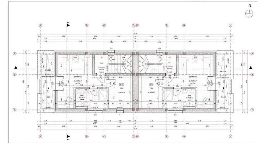 Casa tip duplex de vanzare, 127 mp utili, 229 mp teren, Someseni