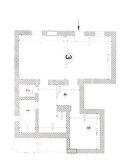 COMISION 0 - Spatiu comercial la strada cu 3 camere 73 mpu Dumbravii - 1