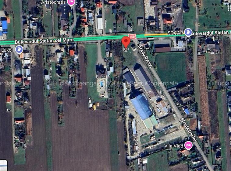 Teren depozitare, showroom, de la 200mp la 2000mp, zona Lukoil, Socar - 2