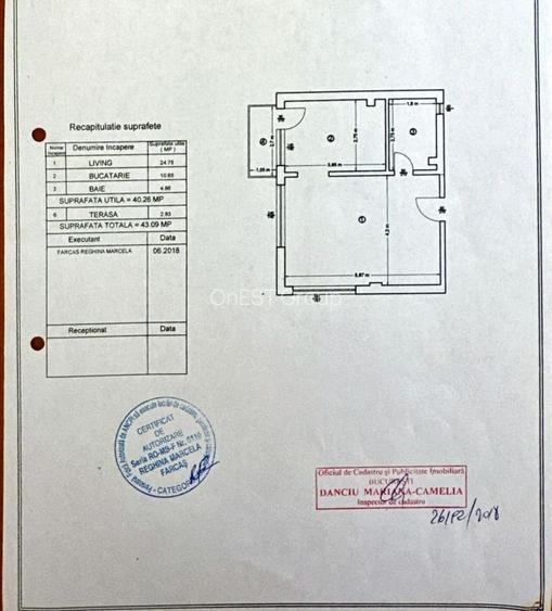 Garsoniera + 13mp curte, sos Giurgiului, Pretabil cabinet, Comision 0% - 5