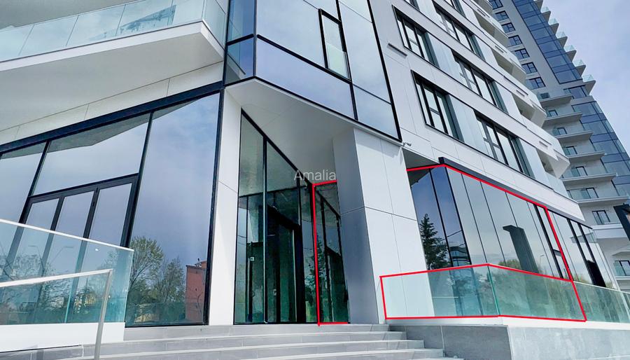 Spațiu Comercial Finisat | Vitrina | Terasa | One Verdi Park  - 2