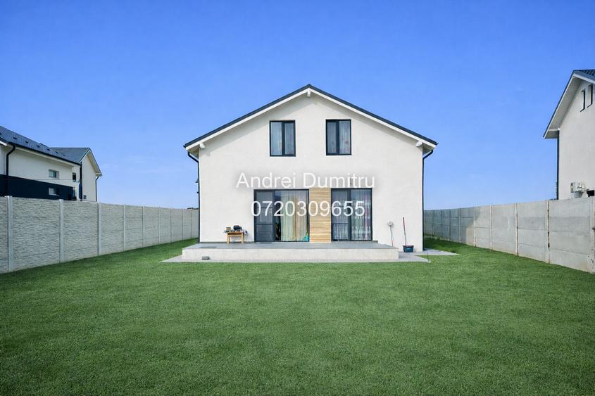 Casă Nouă 5 Camere Berceni | P+1 | 120 mp Utili | Teren 383 mp | Curte