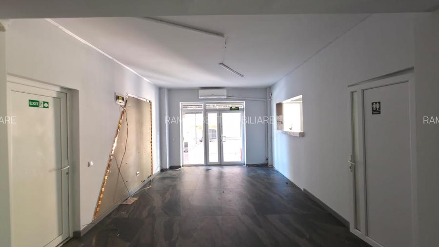 Spațiu comercial de închiriat – 80 mp open space | Florești | Str. Stejarului - 7