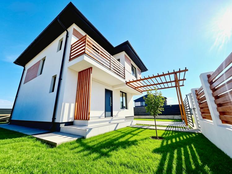 Casă individuală de vânzare nouă P+1, 4 camere, Berceni Ilfov, 330 mp | La cheie