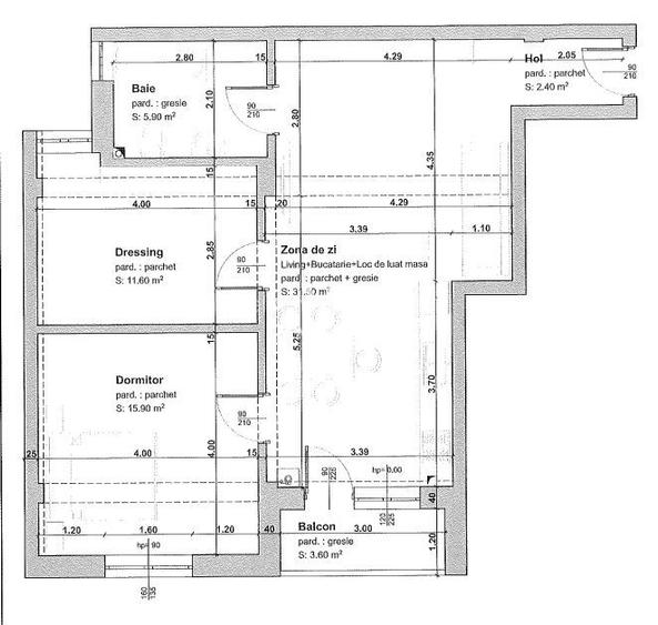 Apartament 3 camere, Selimbar COMISION 0 - 1