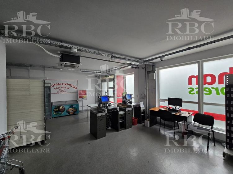 Spatiu comercial 383 mp cu depozit si parcare Marasti