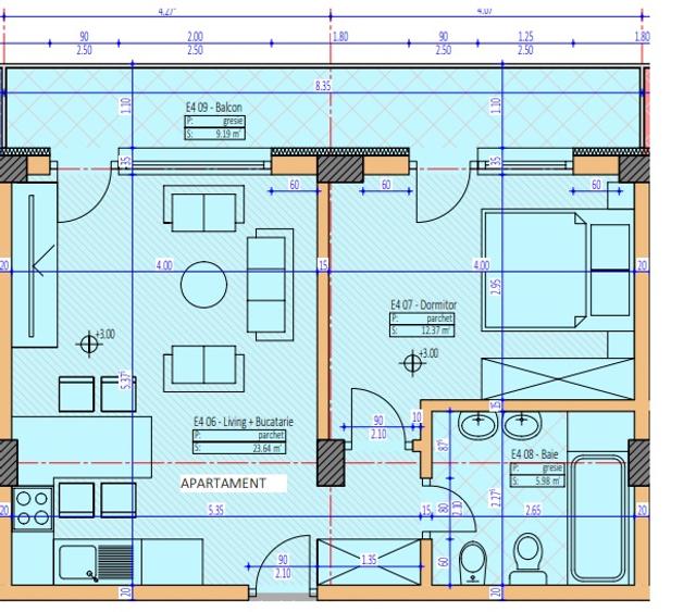 #TVA INCLUS# Apartament 2 camere Mamaia Nord - Proiect finalizat