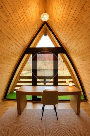 Cabană A-Frame în Bucovina I Refugiul perfect între natură și confort