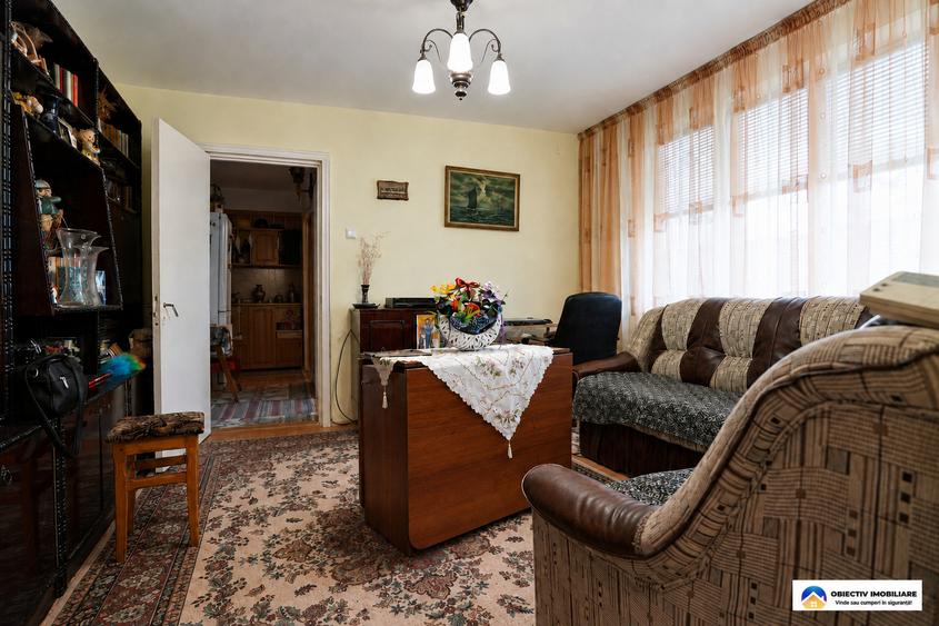 Apartament 3 camere, Dărmănești – orientare sudică, loc de parcare