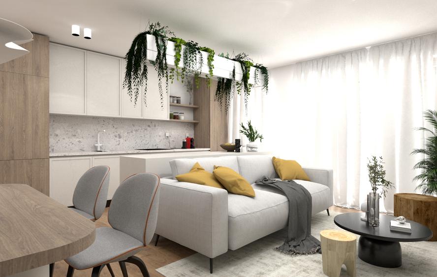 Apartament 4 camere cu terasa | HERCESA