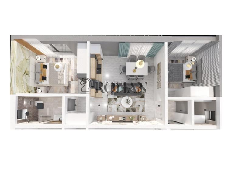 Bloc nou 2025: Apartament 3 camere, Alba Iulia Ampoi 3 - 2