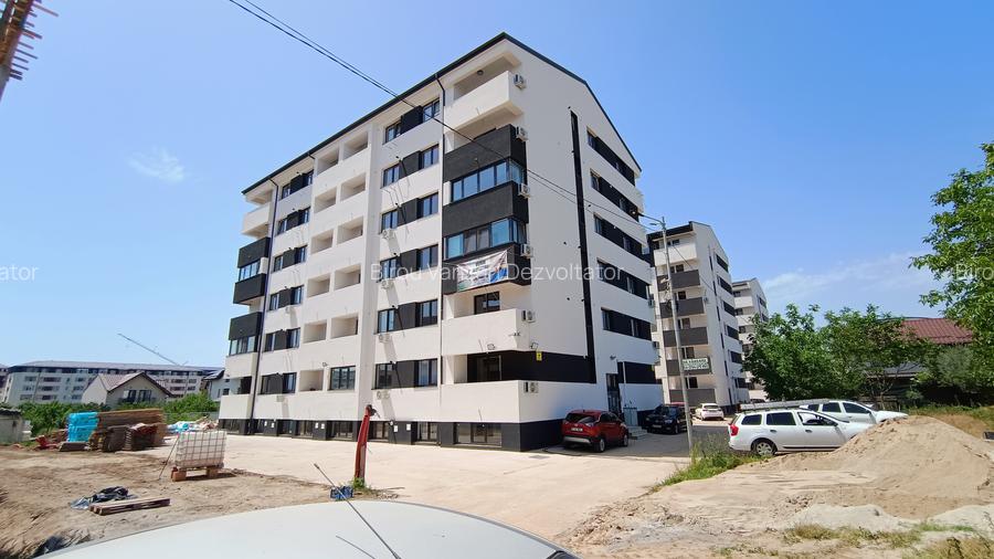 Studio nou, izolat fonic, în bloc mic cu lift Chiajna comision 0 - 12