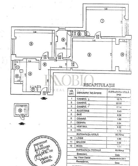 Apartament 3 camere de vânzare | Calea Victoriei | Vedere către Muzeu - 1