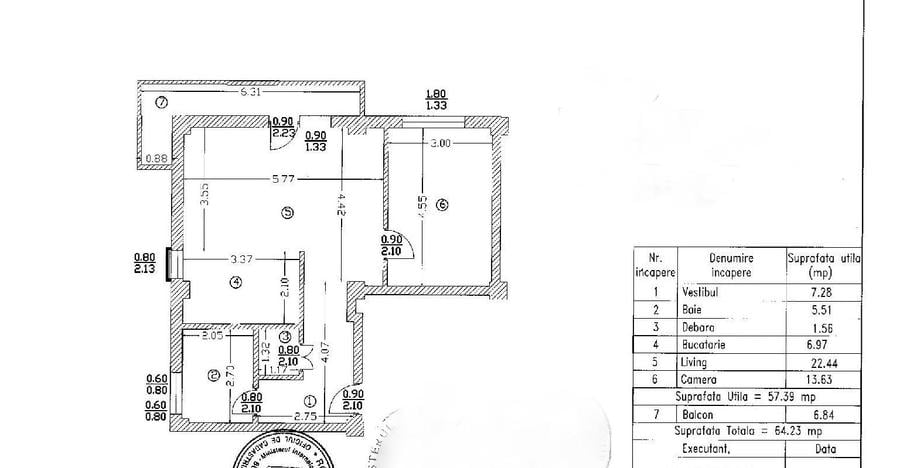 Greenfield Topaz, 64 mp, cu loc de parcare, renovat si mobilat lux, la cheie