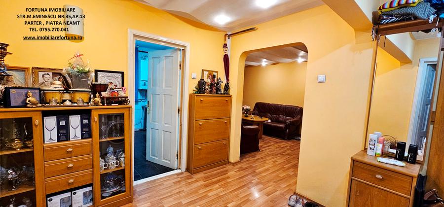 Apartament 3 camere decomandate,imbunatatiri, boxa,loc parcare,C-lea Romanului