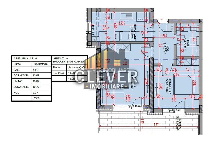 Apartament 2 camere Parcul teilor, Oferta Parcare, Comision 0% - 1
