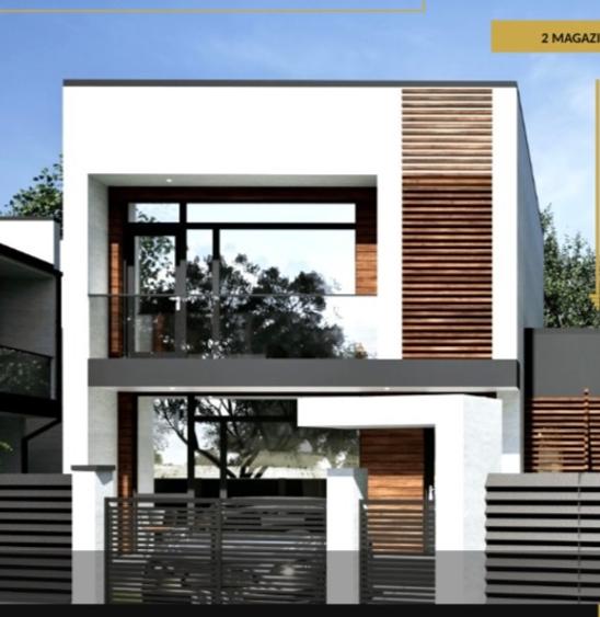 Vila 2026 P+1, casa moderna Hlincea Iași, 102 mp + 290 mp teren