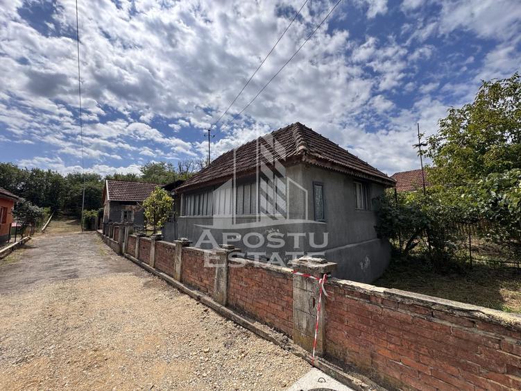 Casa batraneasca cu 3 camere si teren de 841mp, in Racastie, Hunedoara