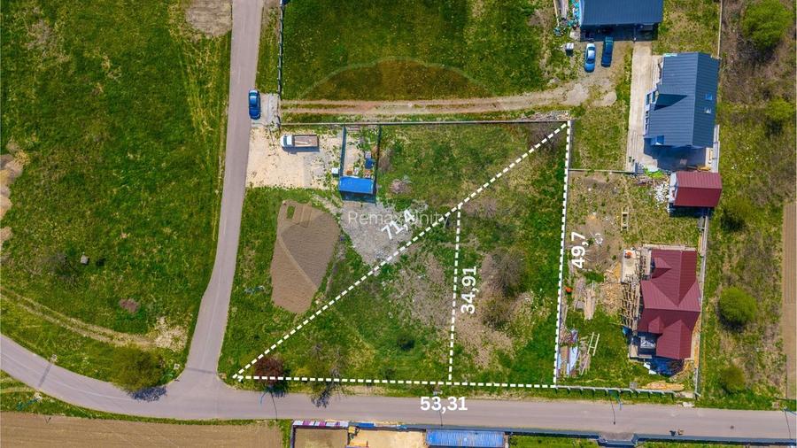Teren intravilan 1,250mp Brasov / Comision 0% - 3