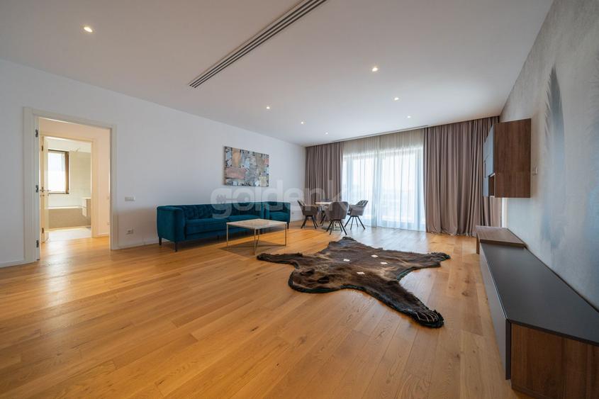 Apartament generos si mobilat cu 3 camere, finisaje premium
