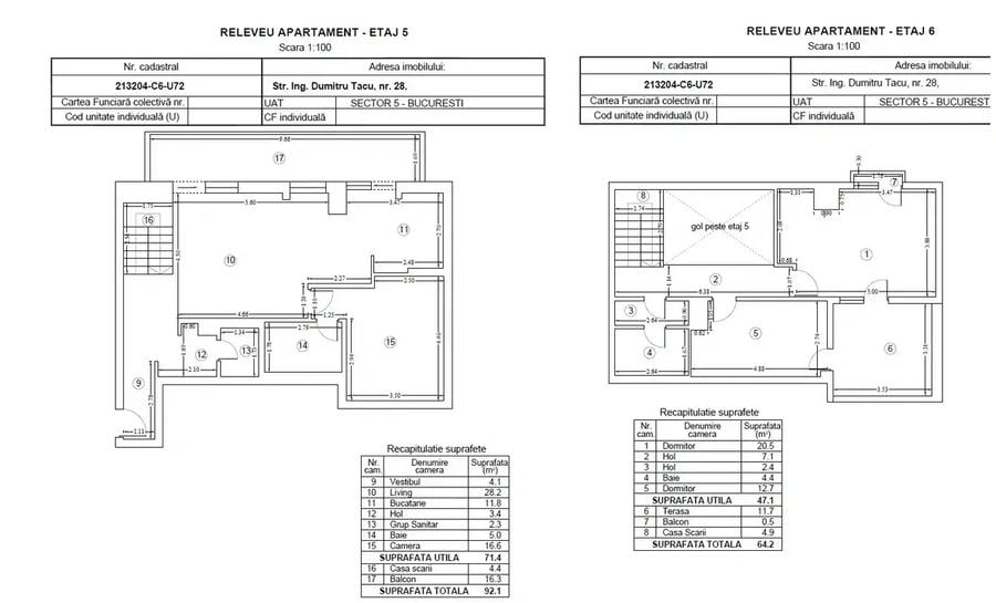 Apartament 4 camere, duplex - ansamblul Serena Apartments